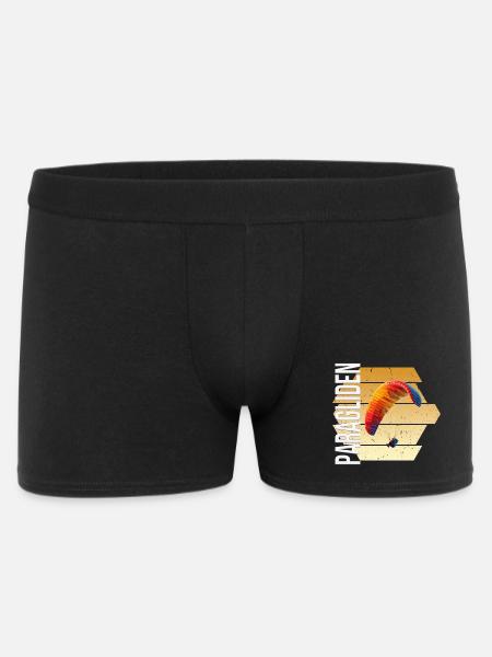 Paragliden - Männer Boxer Shorts - Schwarz