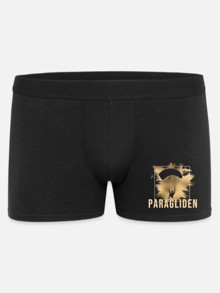 Paragliden - Männer Boxer Shorts - Schwarz