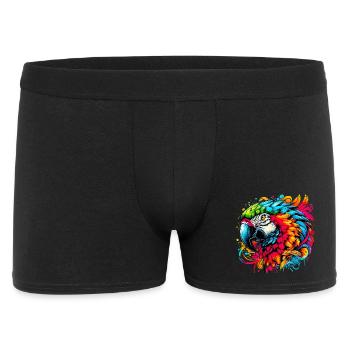 Parrot - Men's Boxer Shorts - black - Front