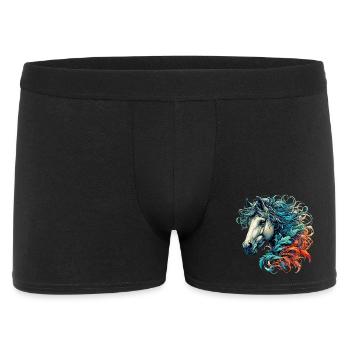 Horse - Men's Boxer Shorts - black - Front