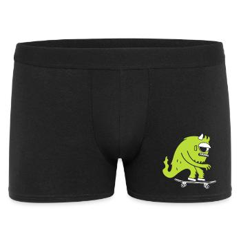 Monster on Skateboard - Skating - Monster Skater - Men's Boxer Shorts - black - Front