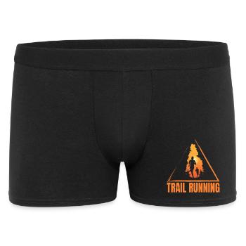 Trail Running - Männer Boxer Shorts - Schwarz - Vorne