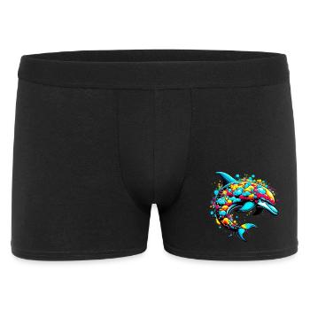 Dolphin - Men's Boxer Shorts - black - Front