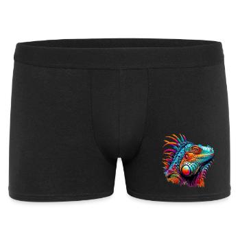 Iguane - Boxer Homme - noir - Devant