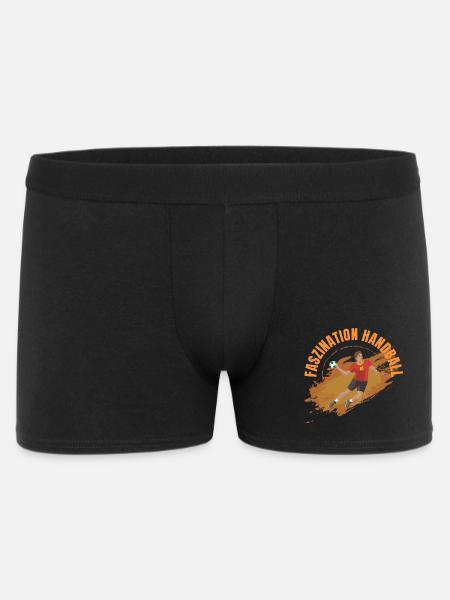 Faszination Handball - Männer Boxer Shorts - Schwarz