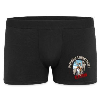 Vertikale Leidenschaft - Männer Boxer Shorts - Schwarz - Vorne