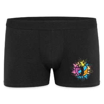 Volley-ball Color Explosion Joueur Volley-ball de plage - Boxer Homme - noir - Devant
