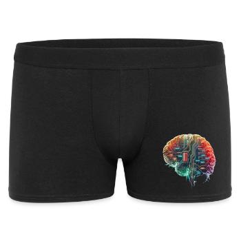 Cerveau électronique - Boxer Homme - noir - Devant