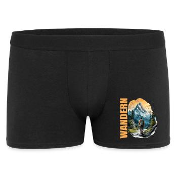Wandern - Männer Boxer Shorts - Schwarz - Vorne