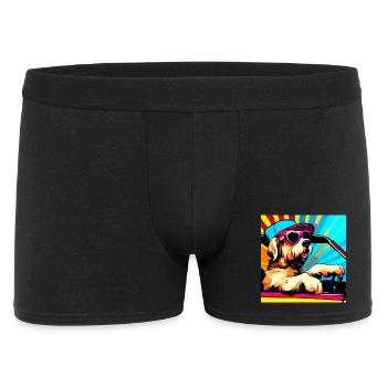 Chien - Boxer Homme - noir - Devant
