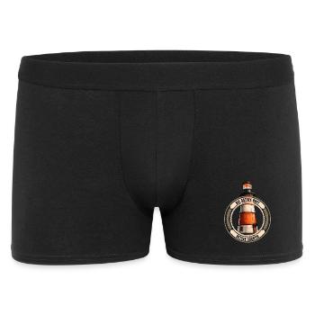Die Ostsee ruft - Männer Boxer Shorts - Schwarz - Vorne