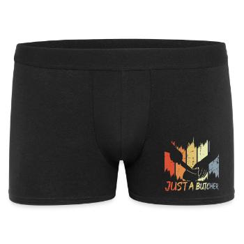 Drôle de boucher - Boxer Homme - noir - Devant