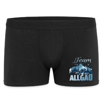 Team Allgäu - Männer Boxer Shorts - Schwarz - Vorne