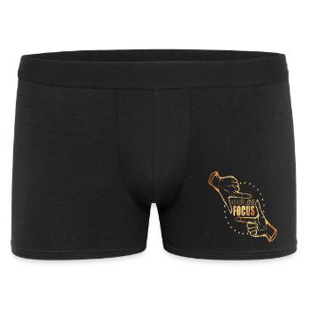 Never lose focus - Männer Boxer Shorts - Schwarz - Vorne