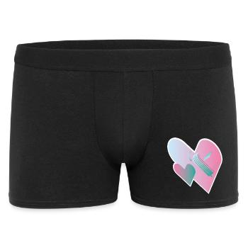 Love Assemble 00 - Men's Boxer Shorts - black - Front