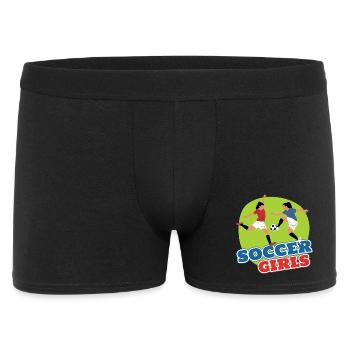 Soccer Girls - Men's Boxer Shorts - black - Front