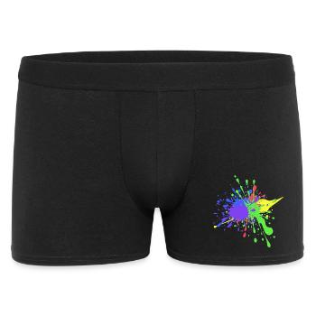 Art Cadeau Bonne Humeur - Boxer Homme - noir - Devant