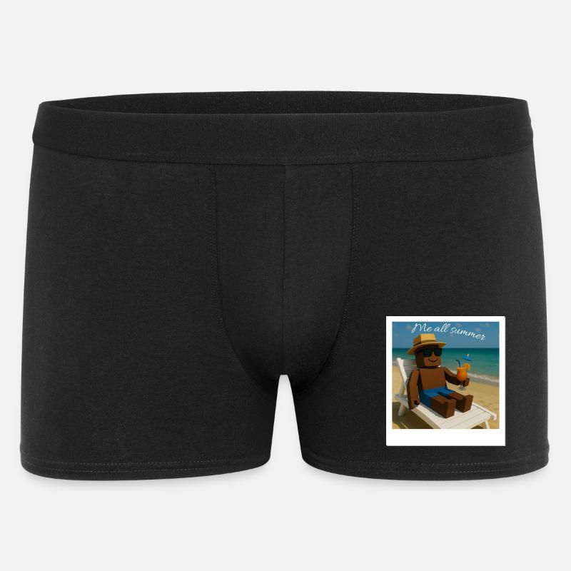 Me all summer - Chill Mode - Men's Boxer Shorts - black