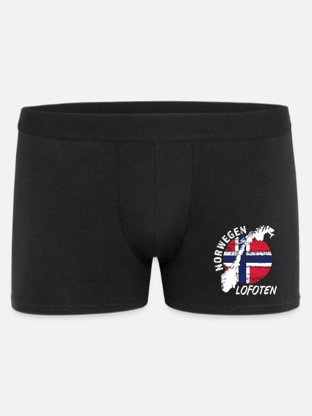Lofoten - Männer Boxer Shorts - Schwarz