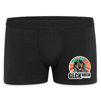 Glockenbach district? Anytime! - Men's Boxer Shorts - black - Front