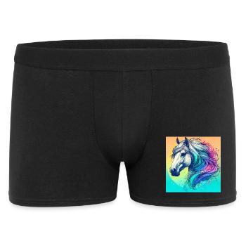 cheval - Boxer Homme - noir - Devant