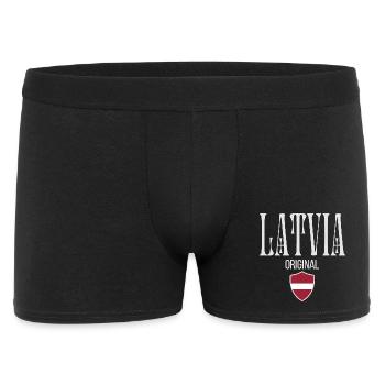 Latvian native, born in Latvia - Men's Boxer Shorts - black - Front
