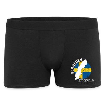Stockholm - Boxer Homme - noir - Devant