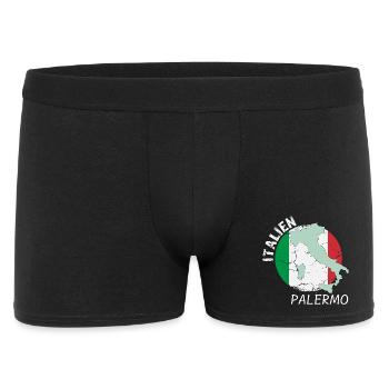 Palermo - Men's Boxer Shorts - black - Front
