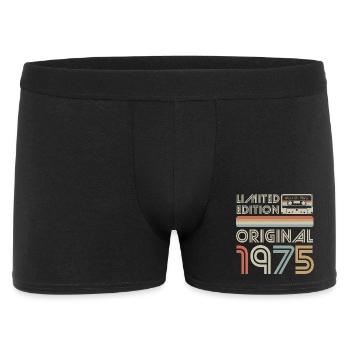 Limited Original 1975 Retro Cassette - Men's Boxer Shorts - black - Front