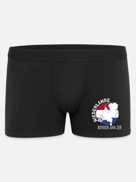 Bergen Aan Zee - Men's Boxer Shorts - black