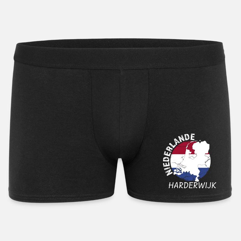 Harderwijk - Men's Boxer Shorts - black