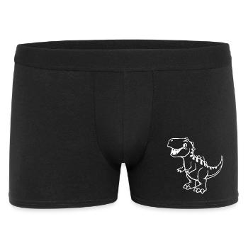 Dinosaur - Men's Boxer Shorts - black - Front