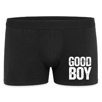 Good Boy - Men's Boxer Shorts - black - Front