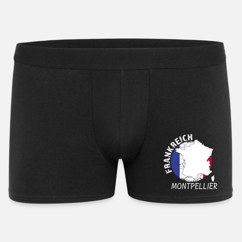 Montpellier - Männer Boxer Shorts - Schwarz