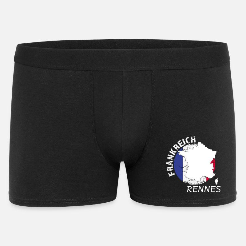 Rennes - Männer Boxer Shorts - Schwarz