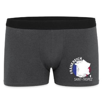 Saint-Tropez - Men's Boxer Shorts - charcoal grey - Front