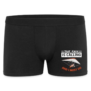 Paragliding Paragliding Paraglider Paraglider - Men's Boxer Shorts - black - Front