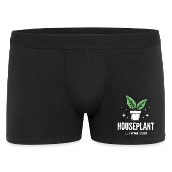 Plantes du Club de Survie des plantes d’intérieur - Boxer Homme - noir - Devant