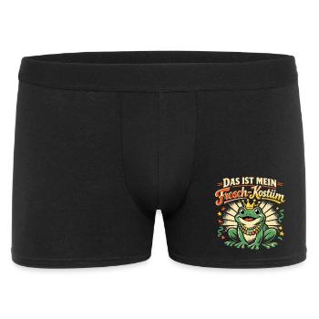 Voici mon costume de grenouille - Boxer Homme - noir - Devant