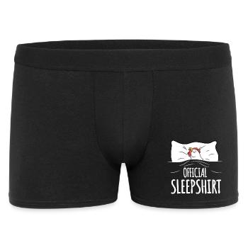 Chicken Sleep Shirt - Men's Boxer Shorts - black - Front