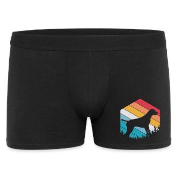 German Pointer Dog German Shorthair - Men's Boxer Shorts - black - Front
