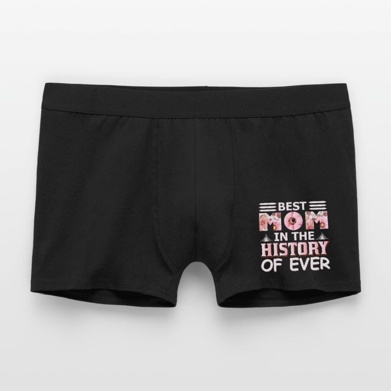 Die beste Mutter in der Geschichte eines lustigen Muttertagsgeschenks aller Zeiten Männer Boxer Shorts