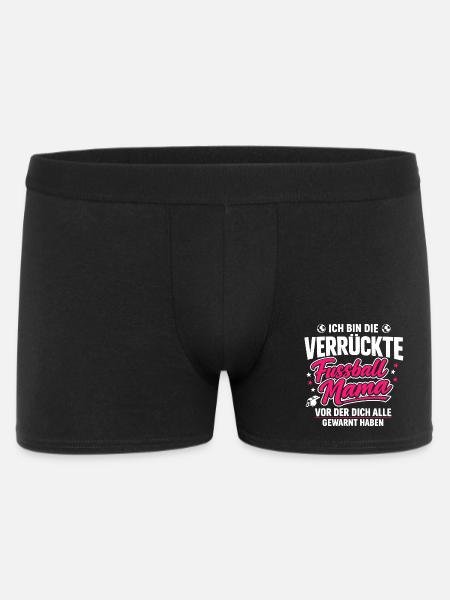 The Crazy Soccer Mom - Men's Boxer Shorts - black