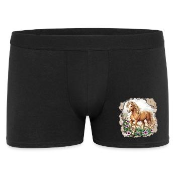 Cheval - Boxer Homme - noir - Devant