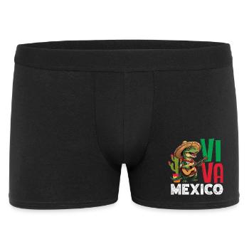 Fierté du Mexique & Maison Drapeau du Mexique - Boxer Homme - noir - Devant