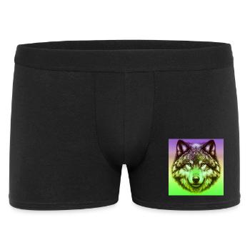 Loup - Boxer Homme - noir - Devant