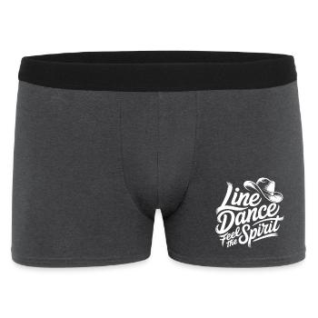 Line Dance Spirit - Boxer Homme - charbon - Devant