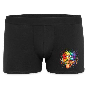 LGBTQIA+ - Don't Judge What You Don't Understand - Men's Boxer Shorts - black - Front