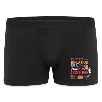 Déguisement Halloween Inflation Humour - Boxer Homme - noir - Devant
