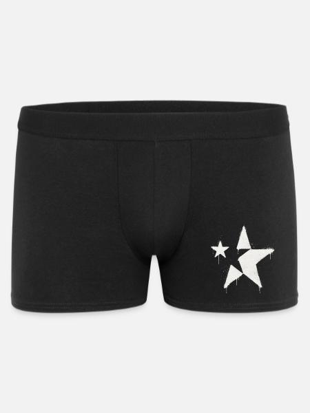 TheStar Logo - Spray Edition - Men's Boxer Shorts - black